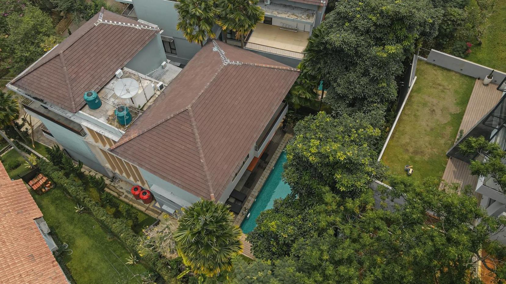 Oyama City View Villa 4 Bedrooms With A Private Swimming Pool Bandung Eksteriør billede